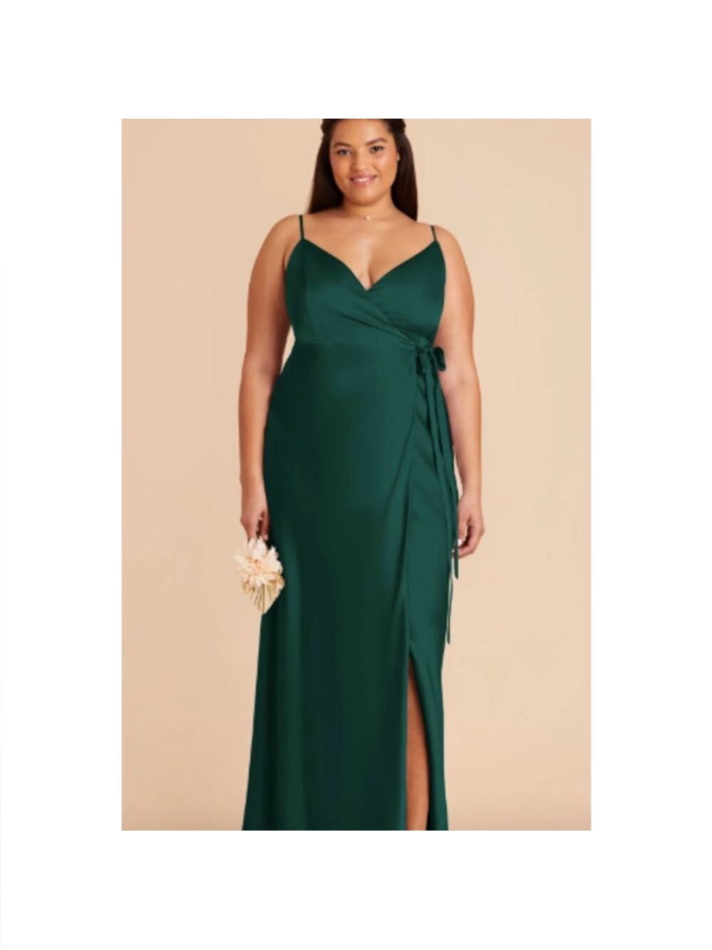Birdy Grey Cindy Matt Emerald 2XL Maxi Dress - Picture 1 of 9